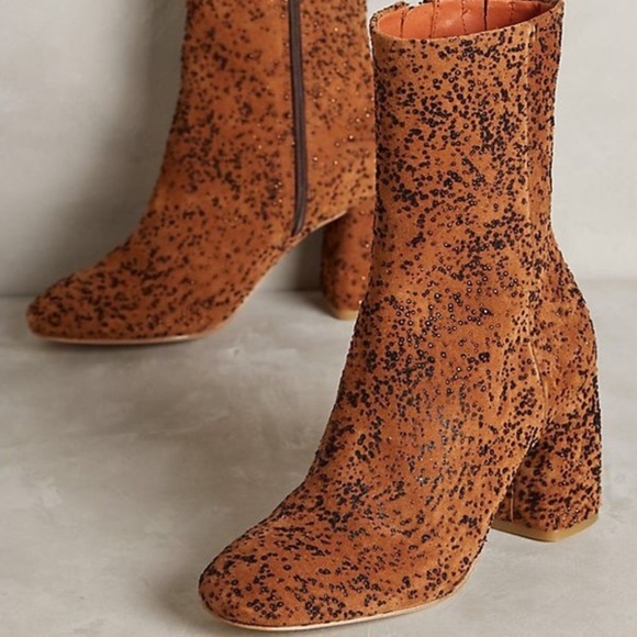 Miista Shoes - Miista Adrianne Printed Boots (Size 9)